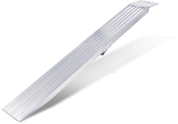 Auffahrrampe 250x2500mm klappbar (Set á 2 Stk.)  Auffahrrampe klappbar ideal zum Verladen von Geräten wie Strippermaschinen oder Bodenschleifmaschinen in Fahrzeugen.